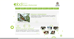 Desktop Screenshot of ecobiodiversidad.unab.cl