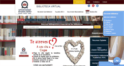 Desktop Screenshot of biblioteca.unab.cl