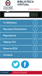 Mobile Screenshot of biblioteca.unab.cl